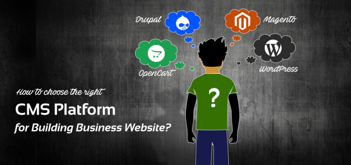 How to choose the right CMS Platform for Building Business Website?